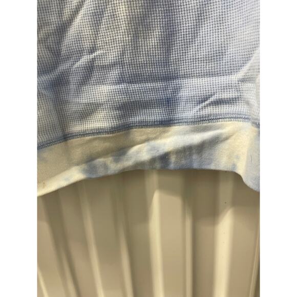 Splendid Women’s L/S Waffle Knit Shirt Size L Color: Blue Tie Dye - Picture 5 of 8